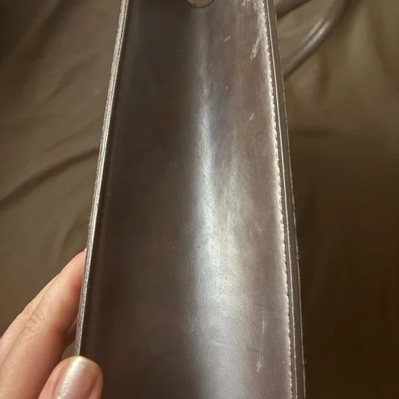 Louis Vuitton red Interior Leather Bag some corner damage - Picture 10 of 15